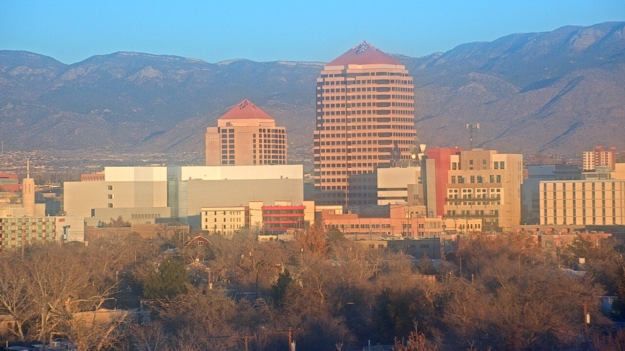 Thumbnail for current weather camera view from KOB-TV in Albuquerque, New Mexico