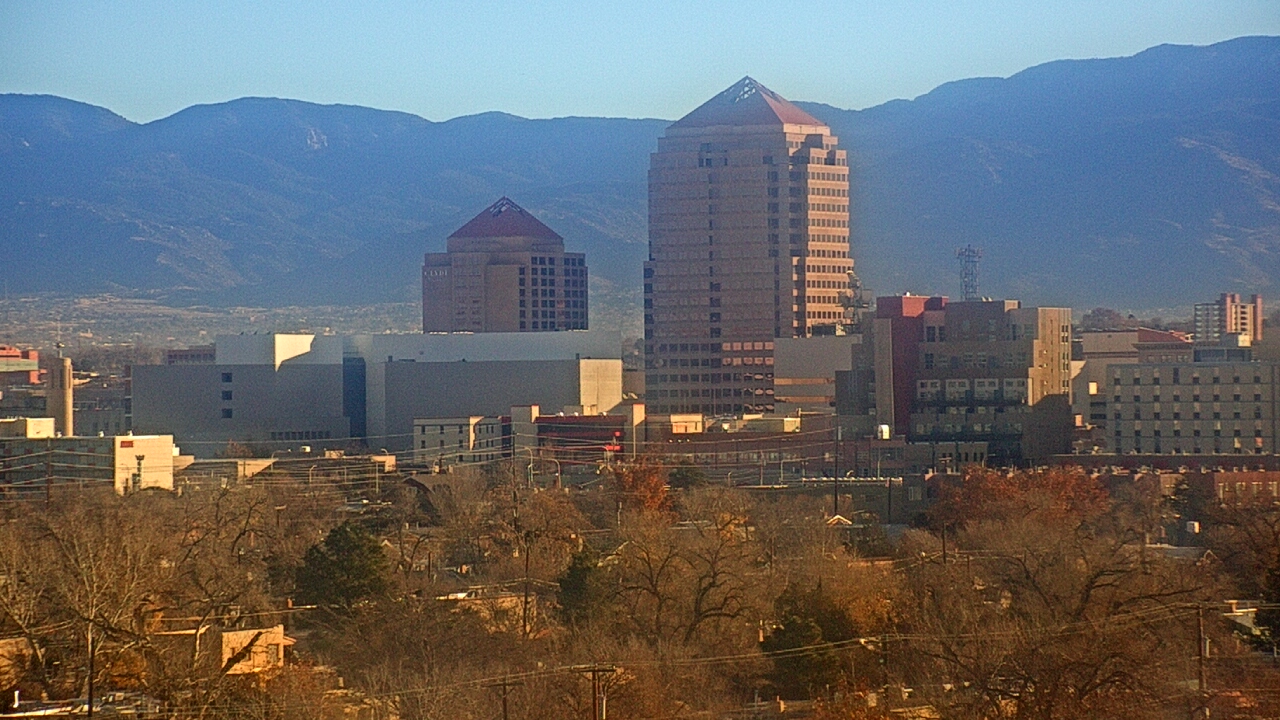 Thumbnail for current weather camera view from KOB-TV in Albuquerque, New Mexico