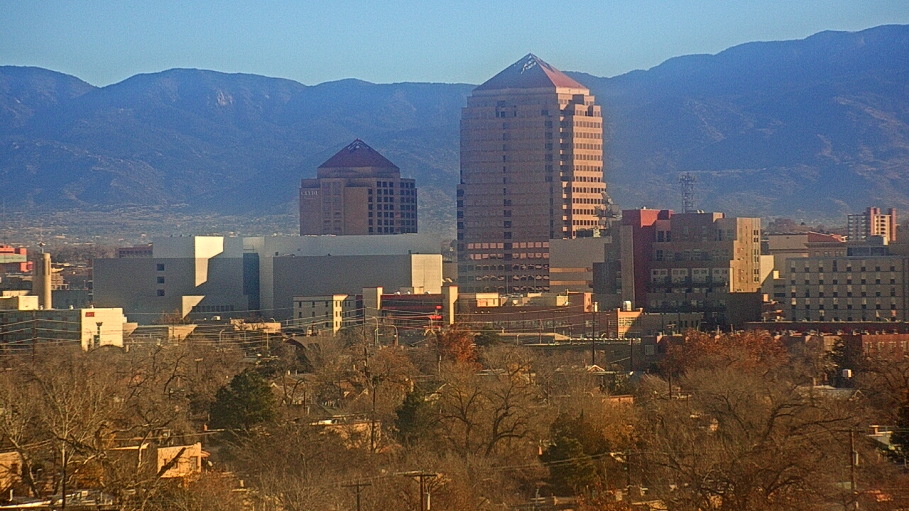 Thumbnail for current weather camera view from KOB-TV in Albuquerque, New Mexico