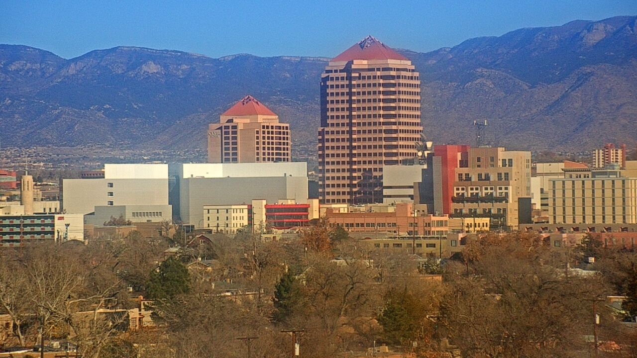 Thumbnail for current weather camera view from KOB-TV in Albuquerque, New Mexico