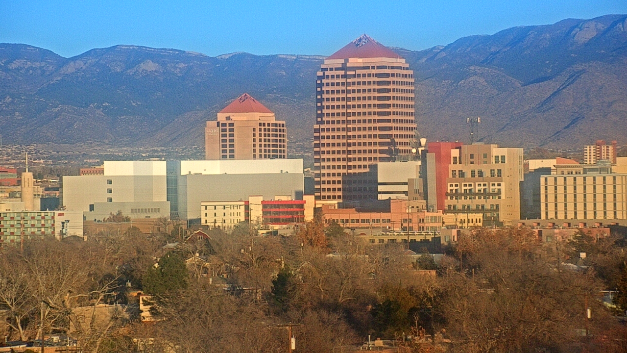 Thumbnail for current weather camera view from KOB-TV in Albuquerque, New Mexico