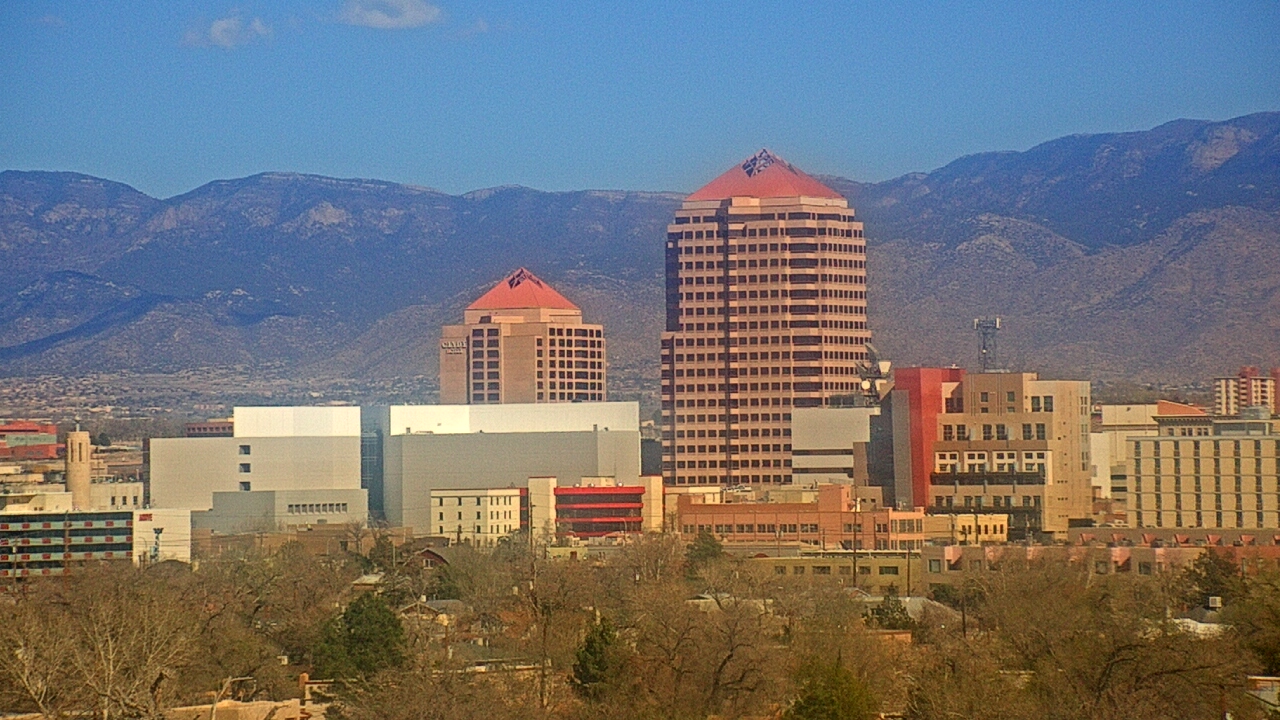 Thumbnail for current weather camera view from KOB-TV in Albuquerque, New Mexico