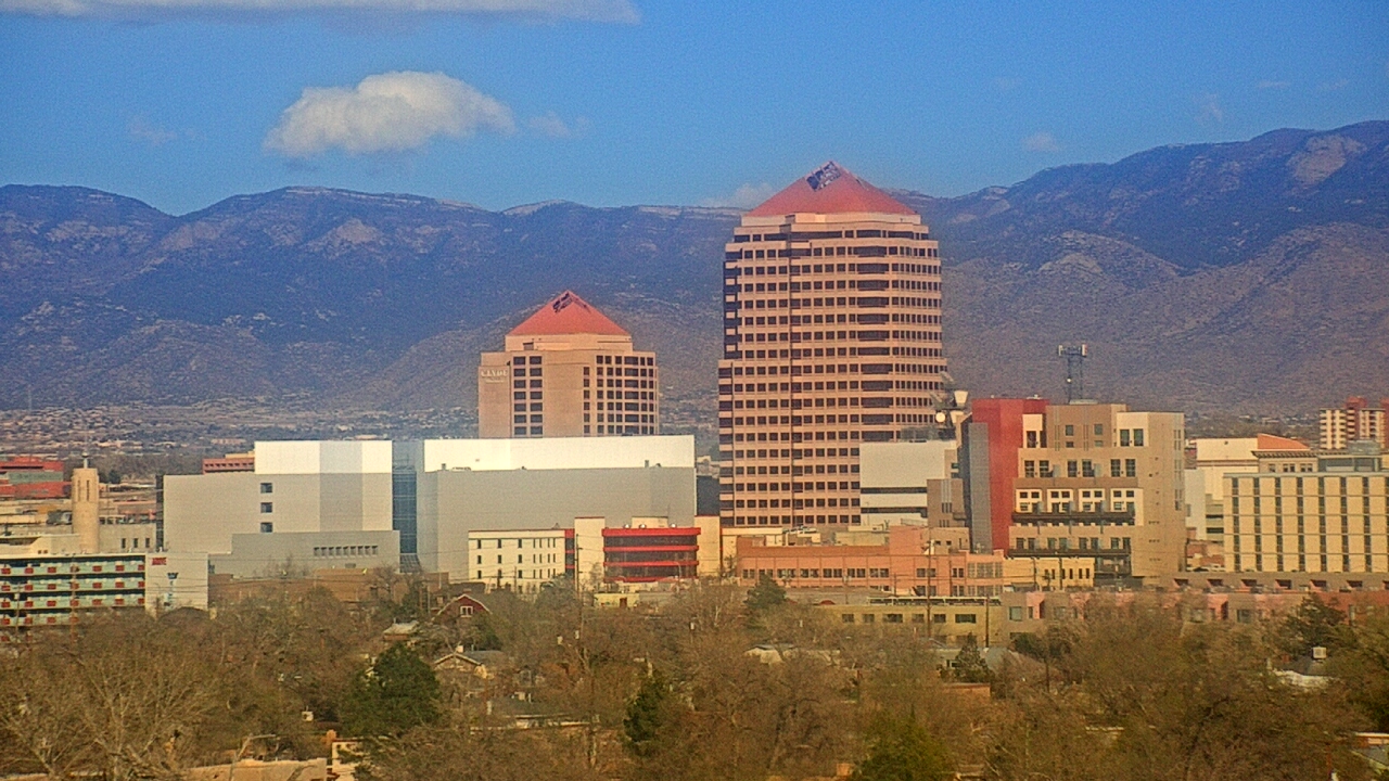 Thumbnail for current weather camera view from KOB-TV in Albuquerque, New Mexico