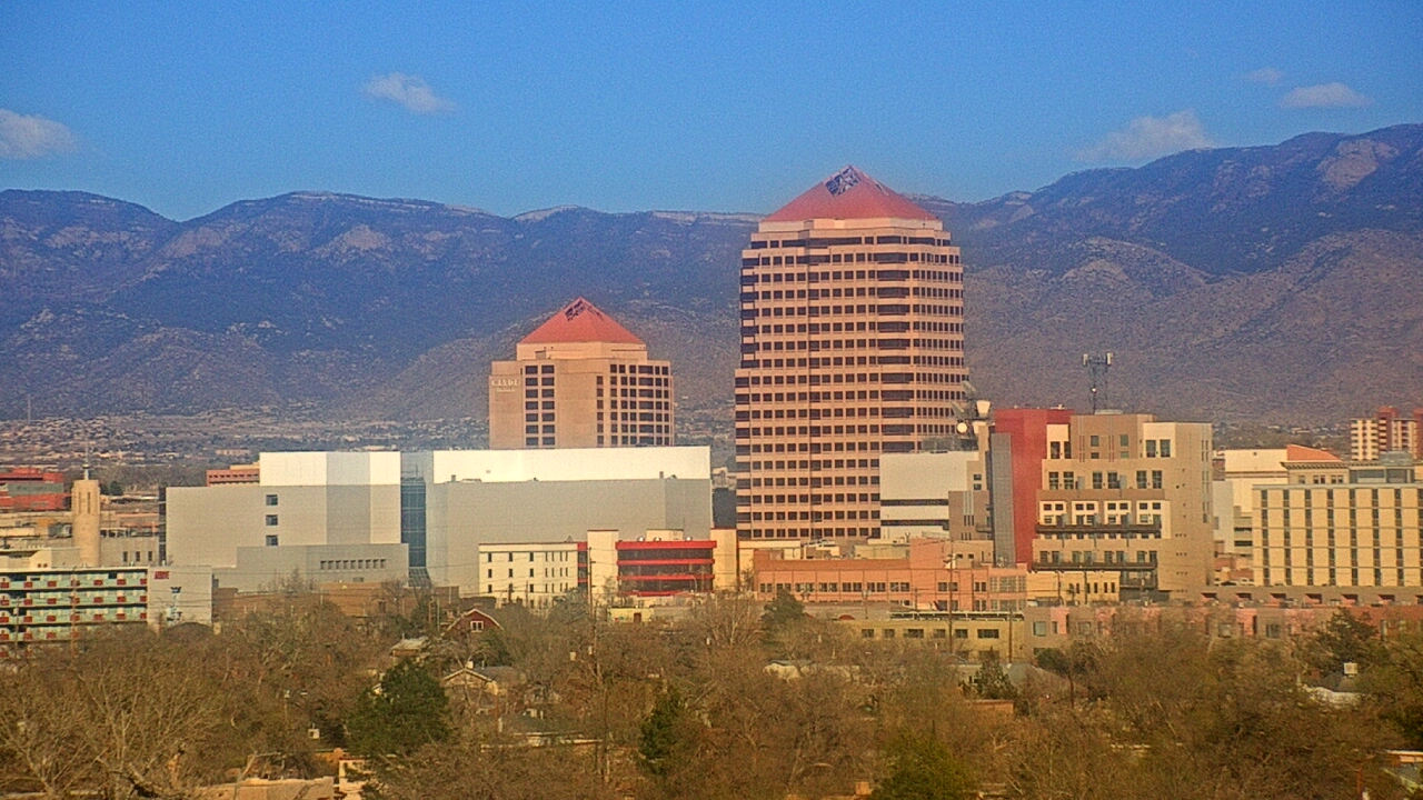 Thumbnail for current weather camera view from KOB-TV in Albuquerque, New Mexico