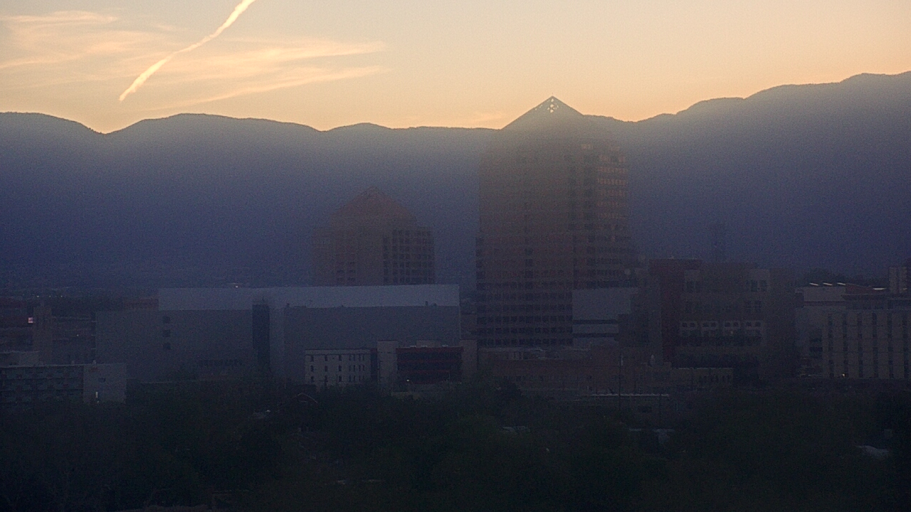 Thumbnail for current weather camera view from KOB-TV in Albuquerque, New Mexico