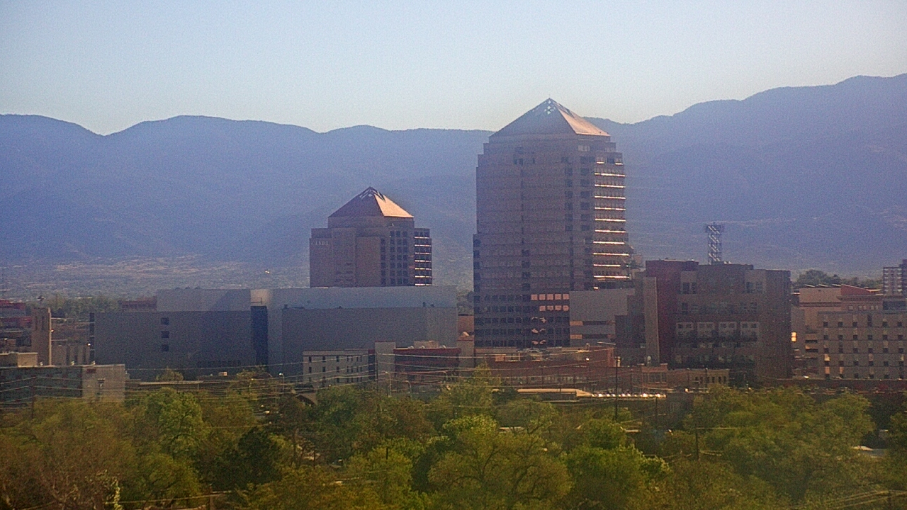 Thumbnail for current weather camera view from KOB-TV in Albuquerque, New Mexico