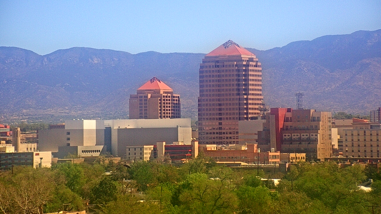Thumbnail for current weather camera view from KOB-TV in Albuquerque, New Mexico