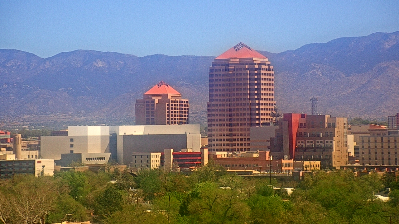 Thumbnail for current weather camera view from KOB-TV in Albuquerque, New Mexico