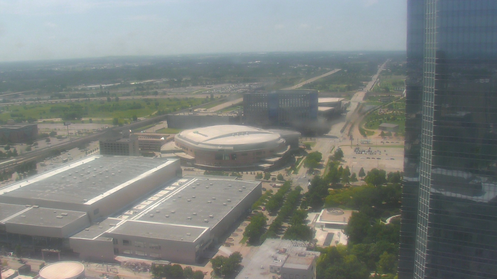 Thumbnail for current weather camera view from KOKH TV Fox 25 in Oklahoma City, Oklahoma