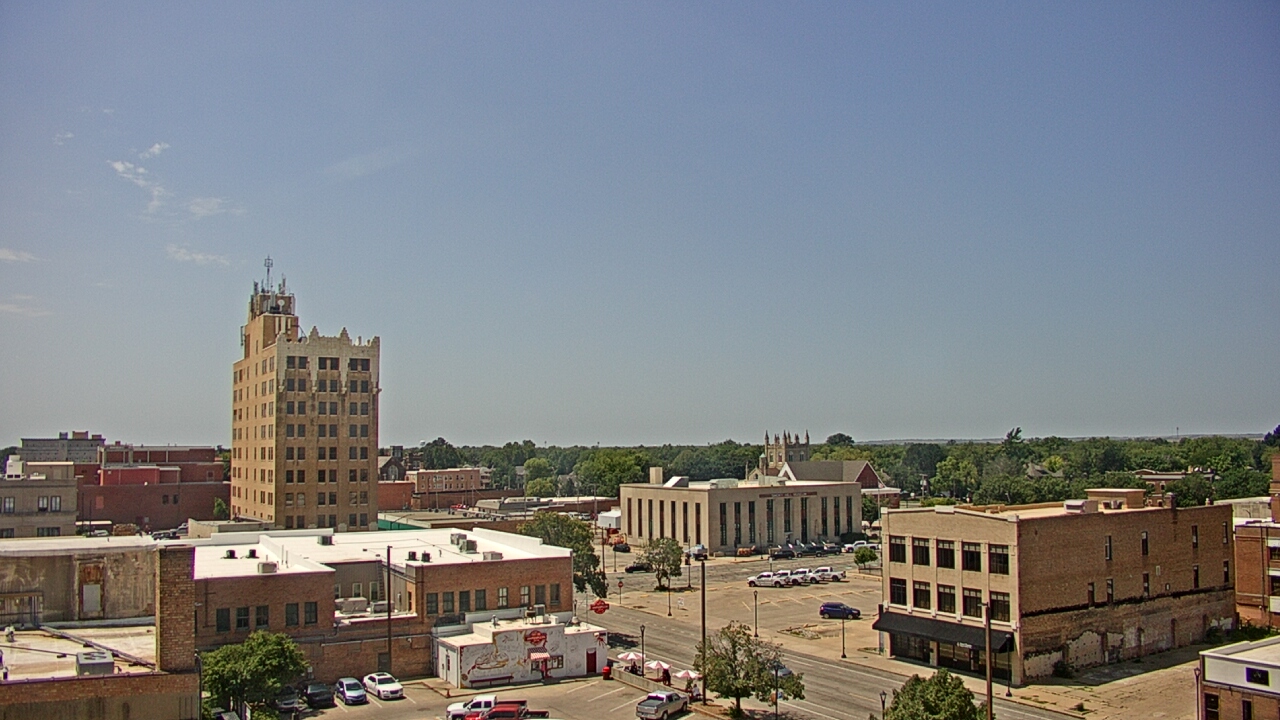 Thumbnail for current weather camera view from KSAL Radio - Salina city in Salina, Kansas