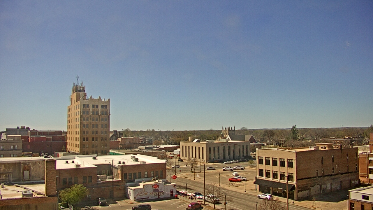 Thumbnail for current weather camera view from KSAL Radio - Salina city in Salina, Kansas