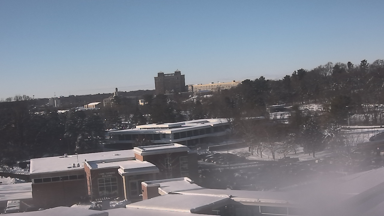 Thumbnail for current weather camera view from Kellogg Community College in Battle Creek, Michigan