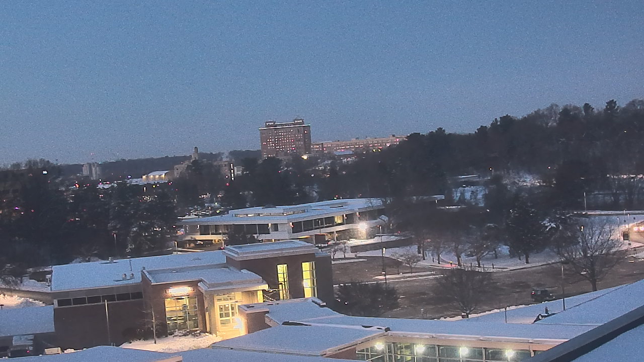 Thumbnail for current weather camera view from Kellogg Community College in Battle Creek, Michigan
