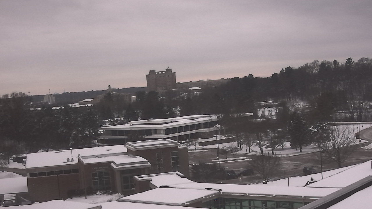 Thumbnail for current weather camera view from Kellogg Community College in Battle Creek, Michigan
