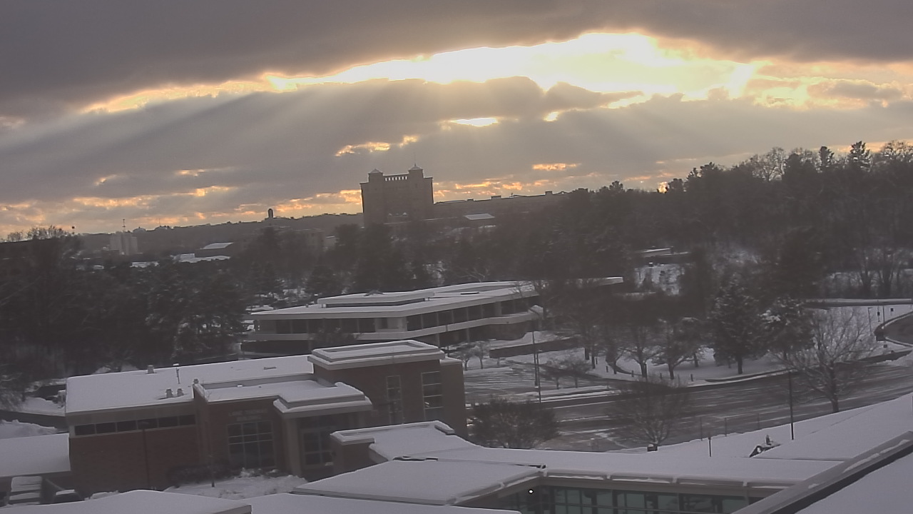 Thumbnail for current weather camera view from Kellogg Community College in Battle Creek, Michigan