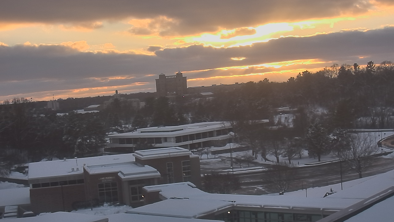 Thumbnail for current weather camera view from Kellogg Community College in Battle Creek, Michigan