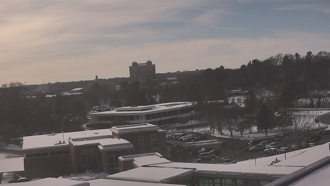 Thumbnail for current weather camera view from Kellogg Community College in Battle Creek, Michigan