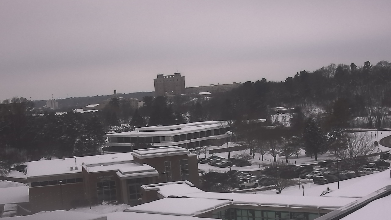 Thumbnail for current weather camera view from Kellogg Community College in Battle Creek, Michigan