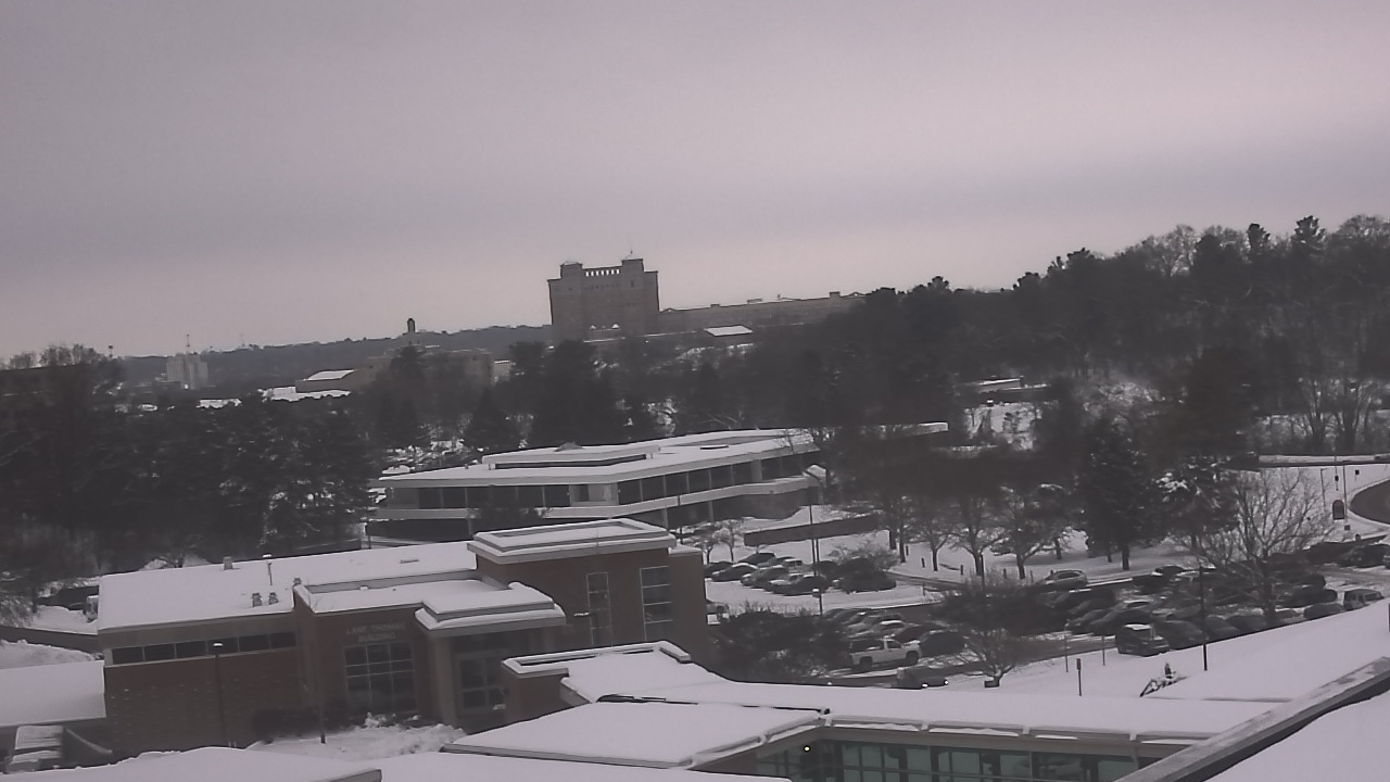 Thumbnail for current weather camera view from Kellogg Community College in Battle Creek, Michigan