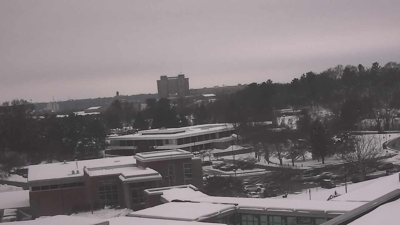 Thumbnail for current weather camera view from Kellogg Community College in Battle Creek, Michigan