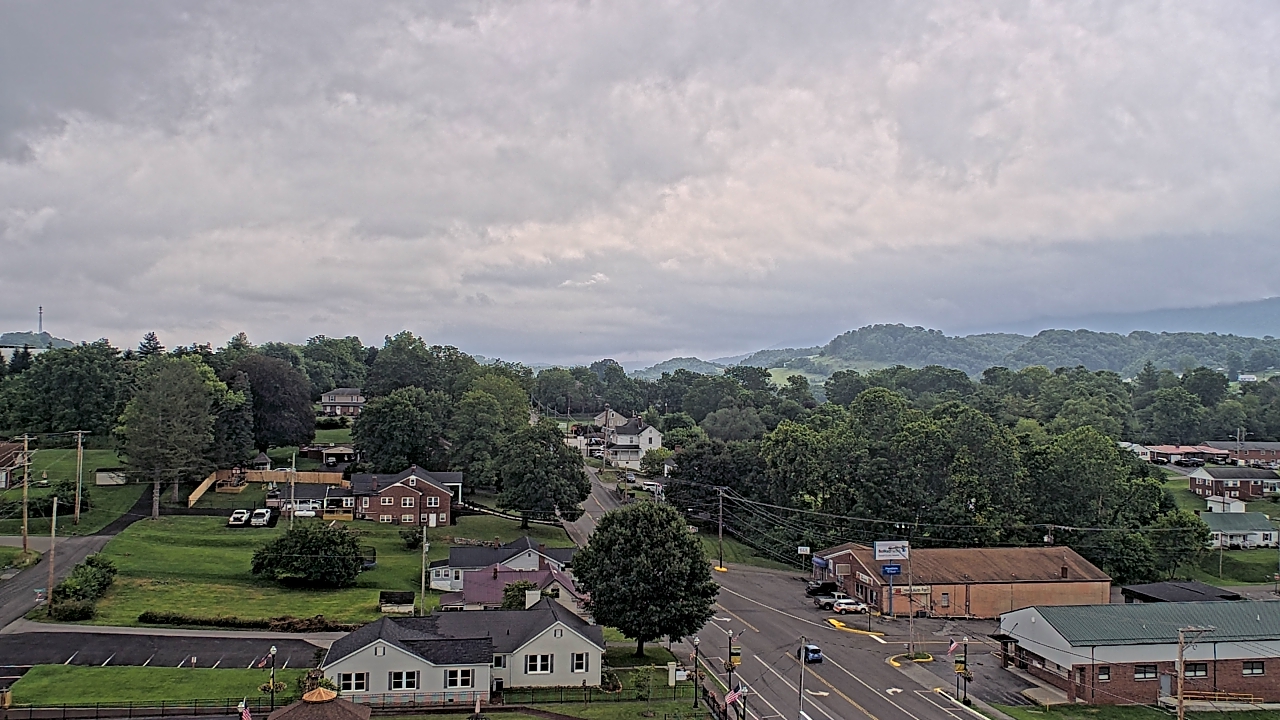 Thumbnail for current weather camera view from Russell County Courthouse in Lebanon, Virginia