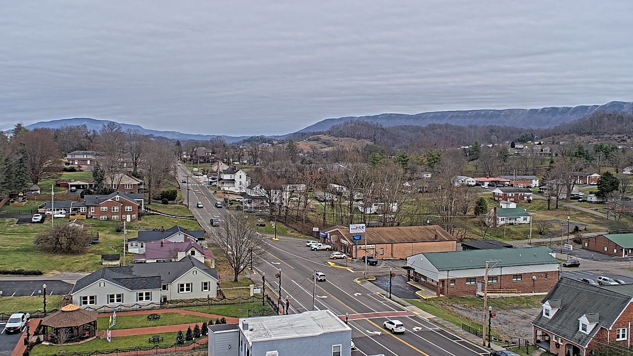 Thumbnail for current weather camera view from Russell County Courthouse in Lebanon, Virginia