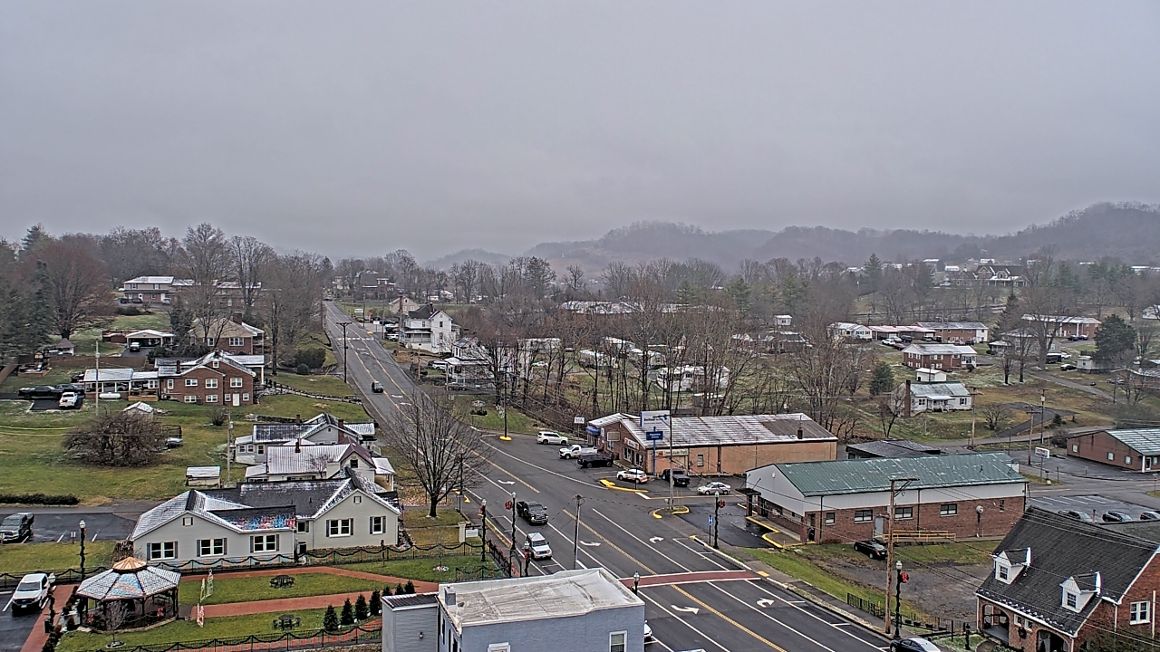 Thumbnail for current weather camera view from Russell County Courthouse in Lebanon, Virginia