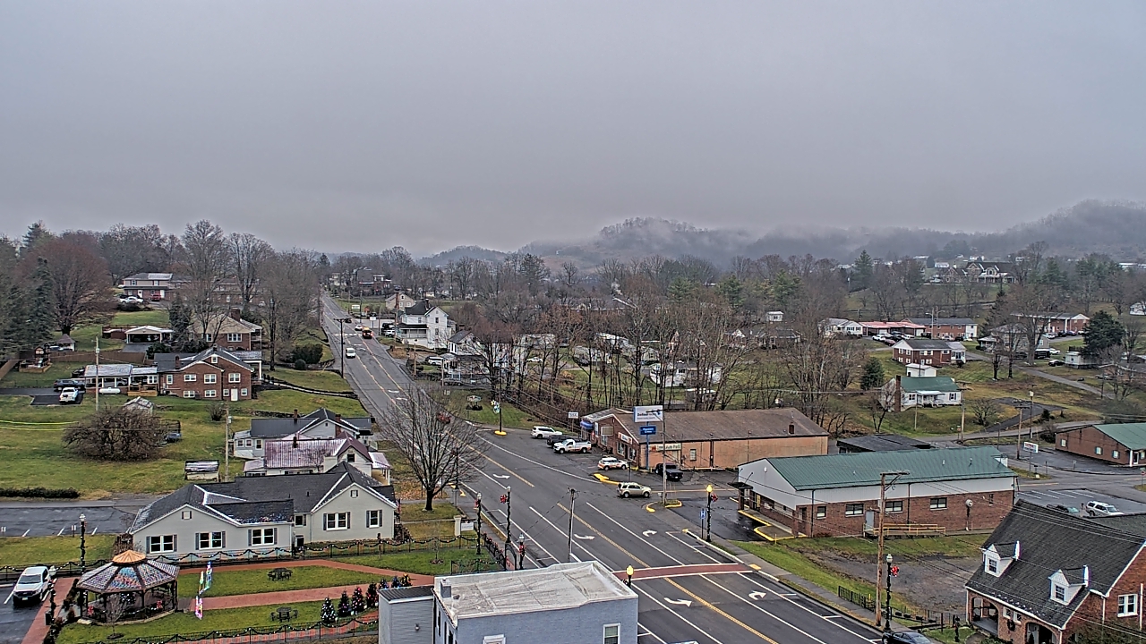 Thumbnail for current weather camera view from Russell County Courthouse in Lebanon, Virginia