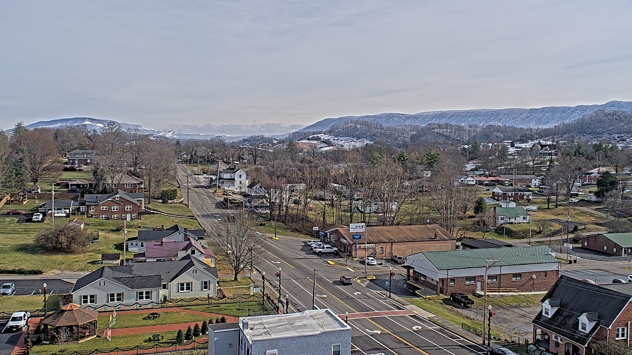 Thumbnail for current weather camera view from Russell County Courthouse in Lebanon, Virginia