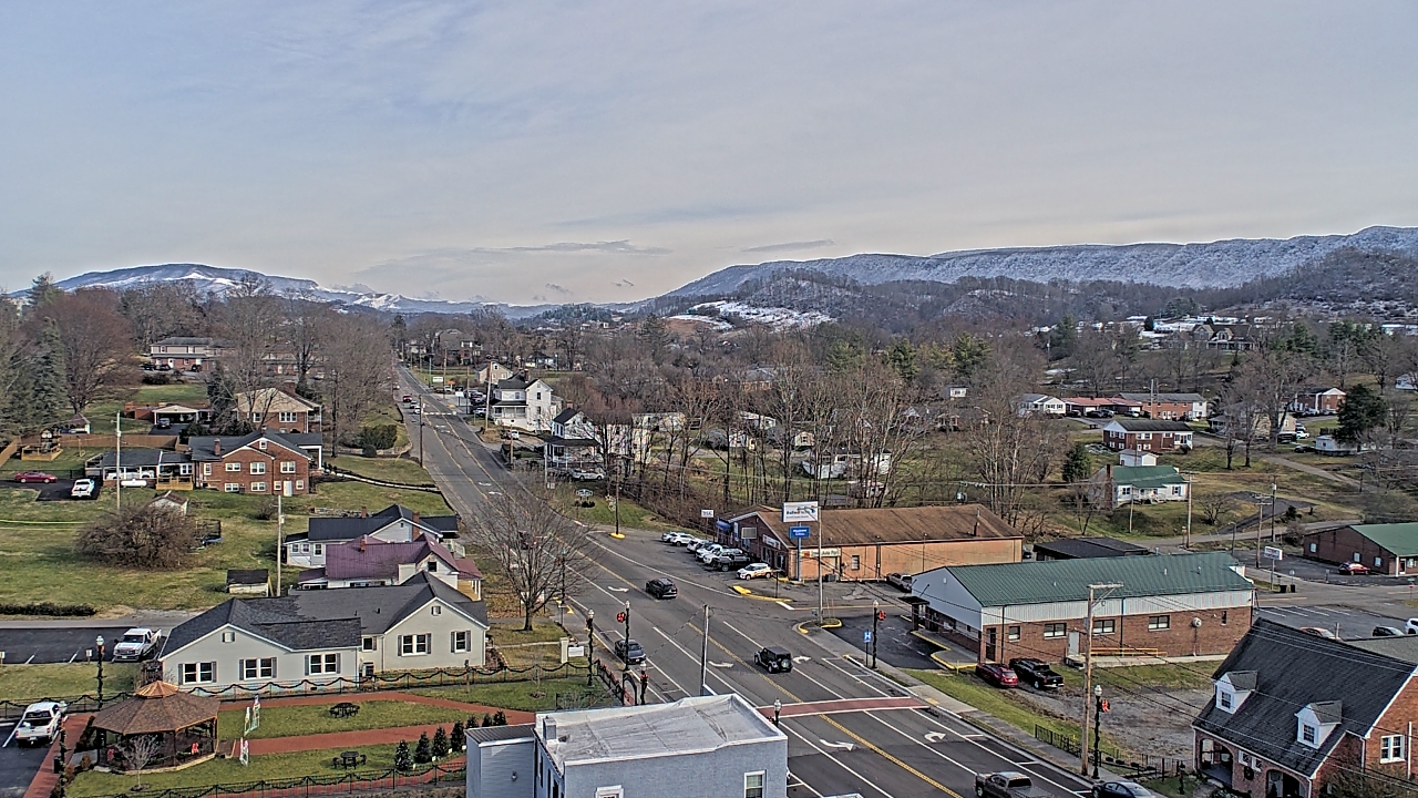 Thumbnail for current weather camera view from Russell County Courthouse in Lebanon, Virginia