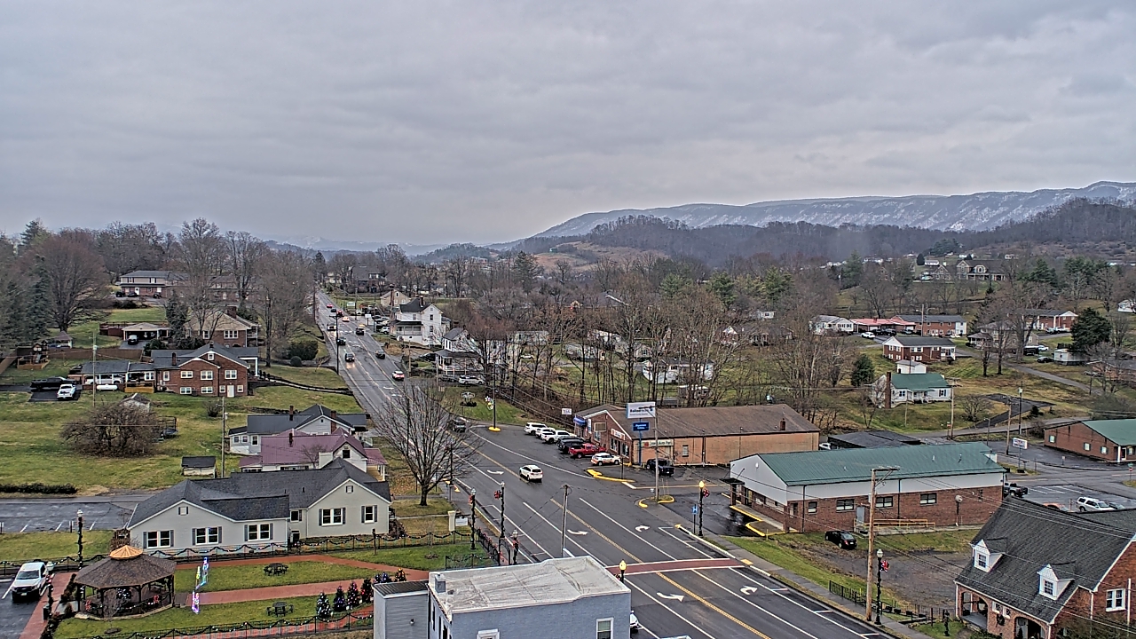 Thumbnail for current weather camera view from Russell County Courthouse in Lebanon, Virginia