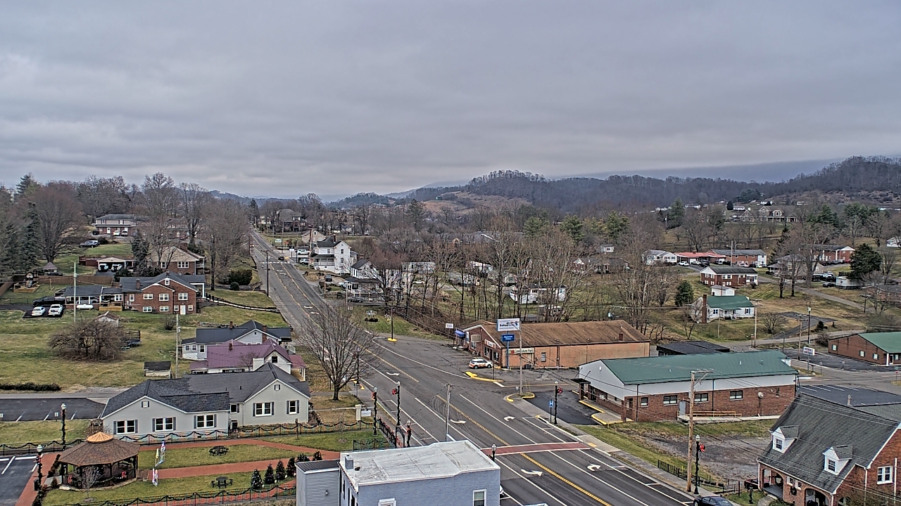 Thumbnail for current weather camera view from Russell County Courthouse in Lebanon, Virginia