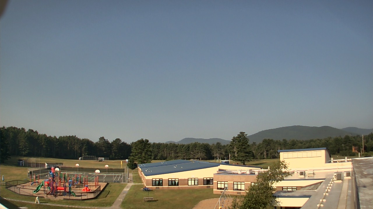 Thumbnail for current weather camera view from Stuart M Townsend Elementary School in Lake Luzerne, New York