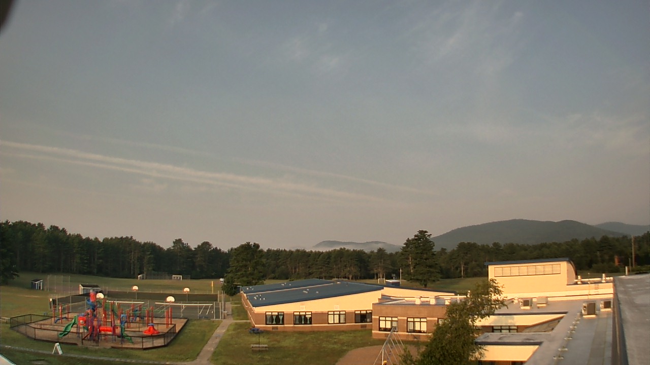 Thumbnail for current weather camera view from Stuart M Townsend Elementary School in Lake Luzerne, New York