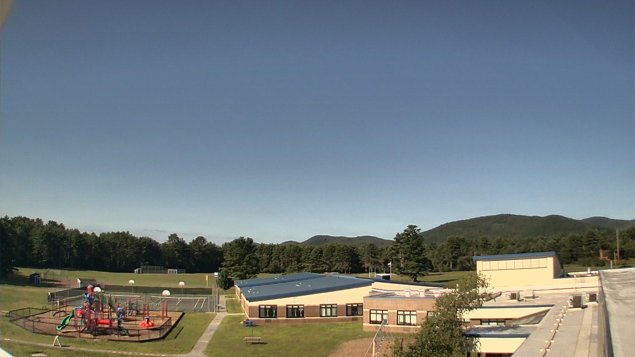 Thumbnail for current weather camera view from Stuart M Townsend Elementary School in Lake Luzerne, New York