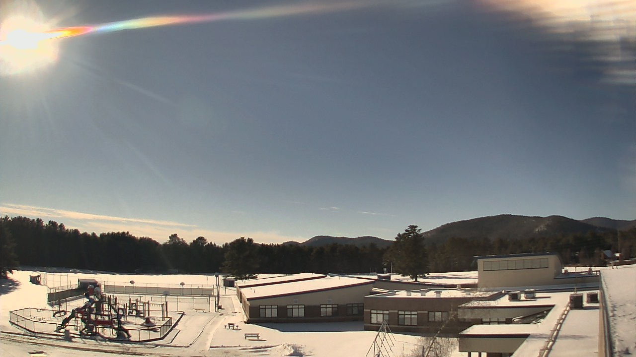 Thumbnail for current weather camera view from Stuart M Townsend Elementary School in Lake Luzerne, New York