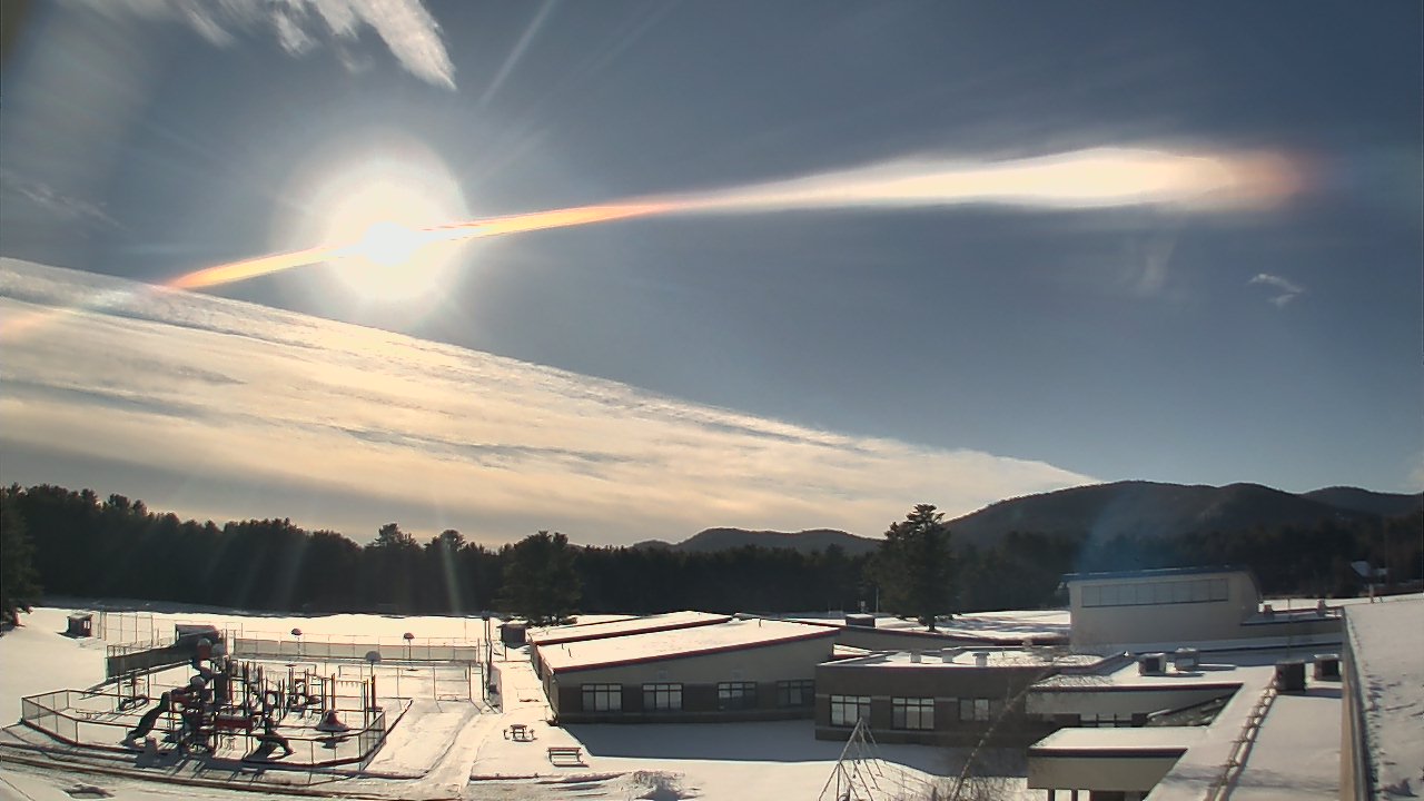 Thumbnail for current weather camera view from Stuart M Townsend Elementary School in Lake Luzerne, New York
