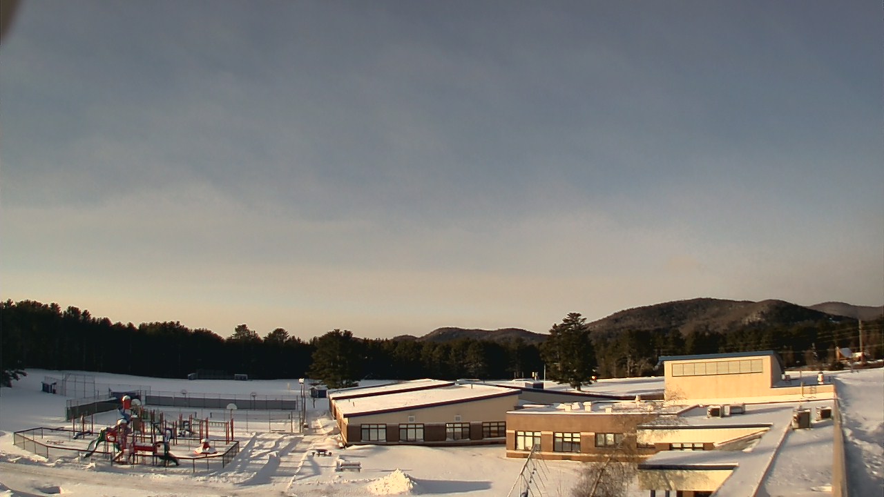 Thumbnail for current weather camera view from Stuart M Townsend Elementary School in Lake Luzerne, New York