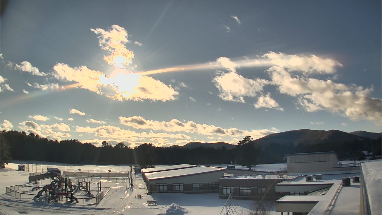 Thumbnail for current weather camera view from Stuart M Townsend Elementary School in Lake Luzerne, New York