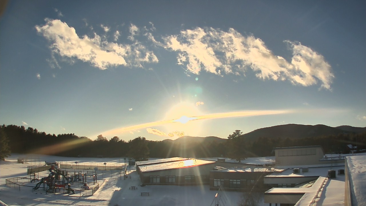 Thumbnail for current weather camera view from Stuart M Townsend Elementary School in Lake Luzerne, New York