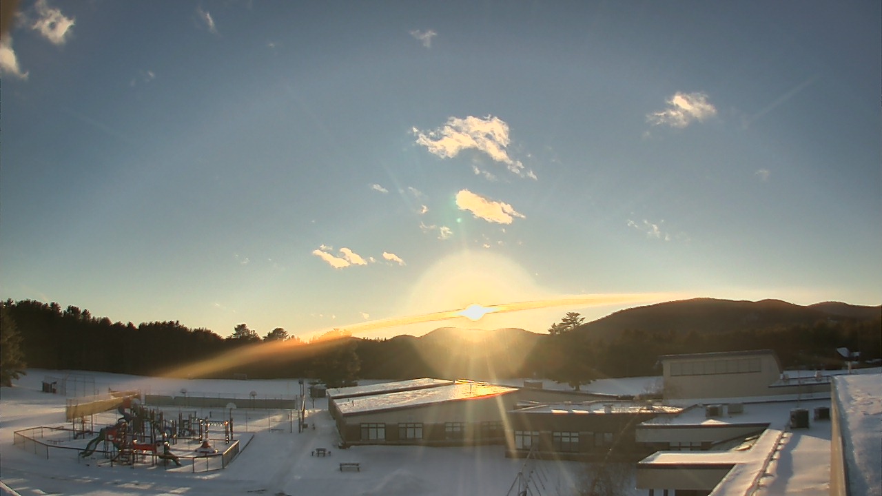 Thumbnail for current weather camera view from Stuart M Townsend Elementary School in Lake Luzerne, New York