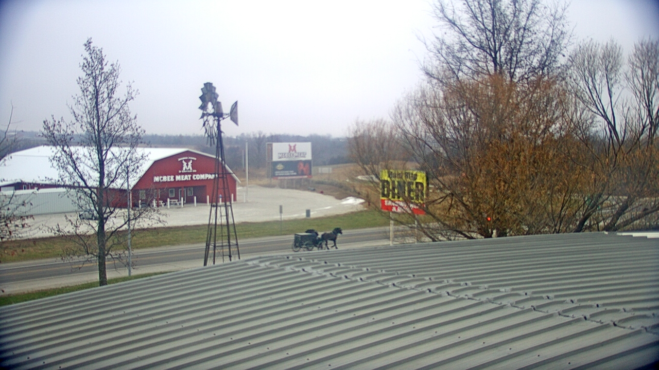 Thumbnail for current weather camera view from Amish Country Store in Lamoni, Iowa