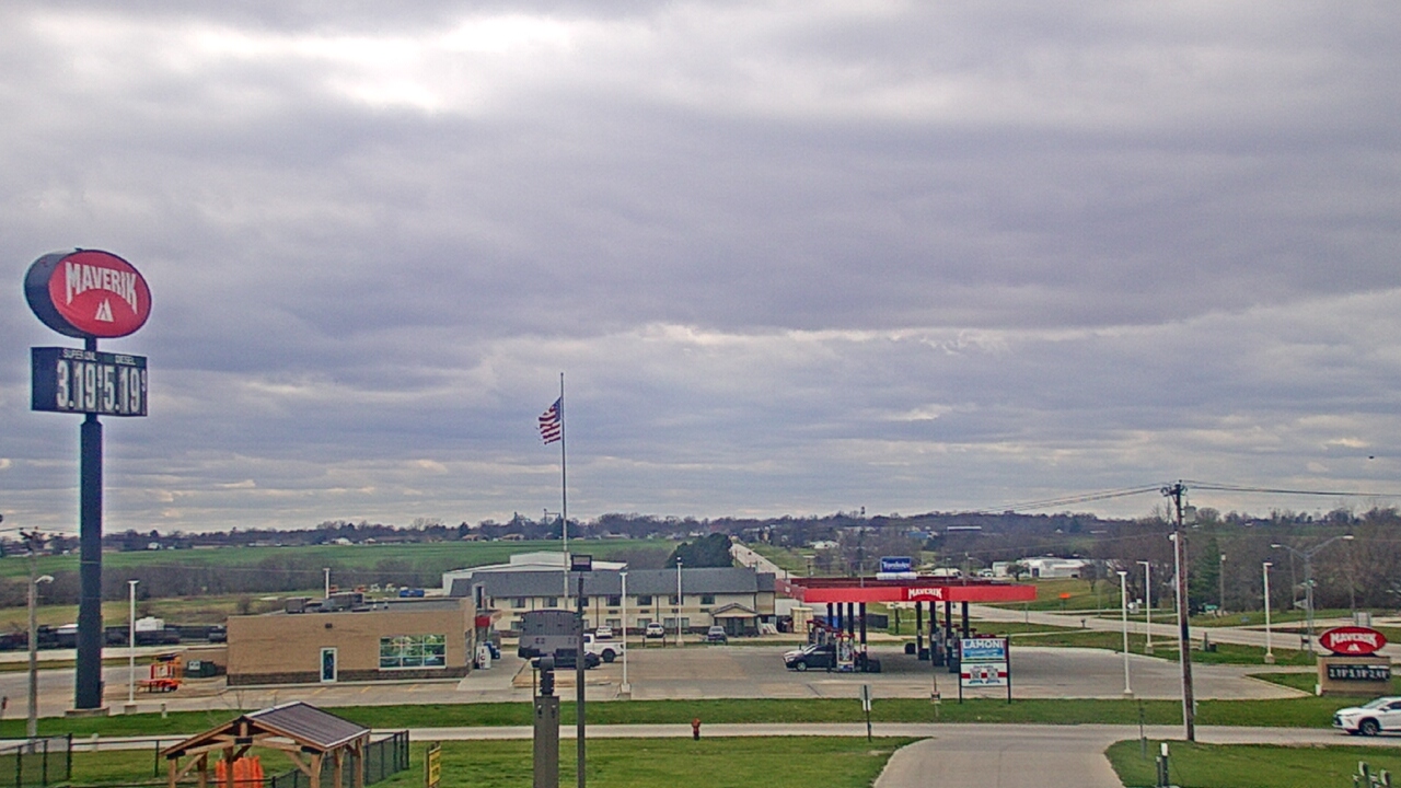Thumbnail for current weather camera view from Amish Country Store in Lamoni, Iowa