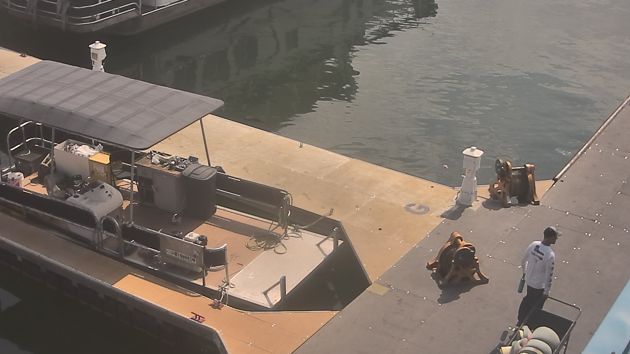 Thumbnail for current weather camera view from Lake Powell Resorts and Marinas - Wahweap Marina in Page, Arizona