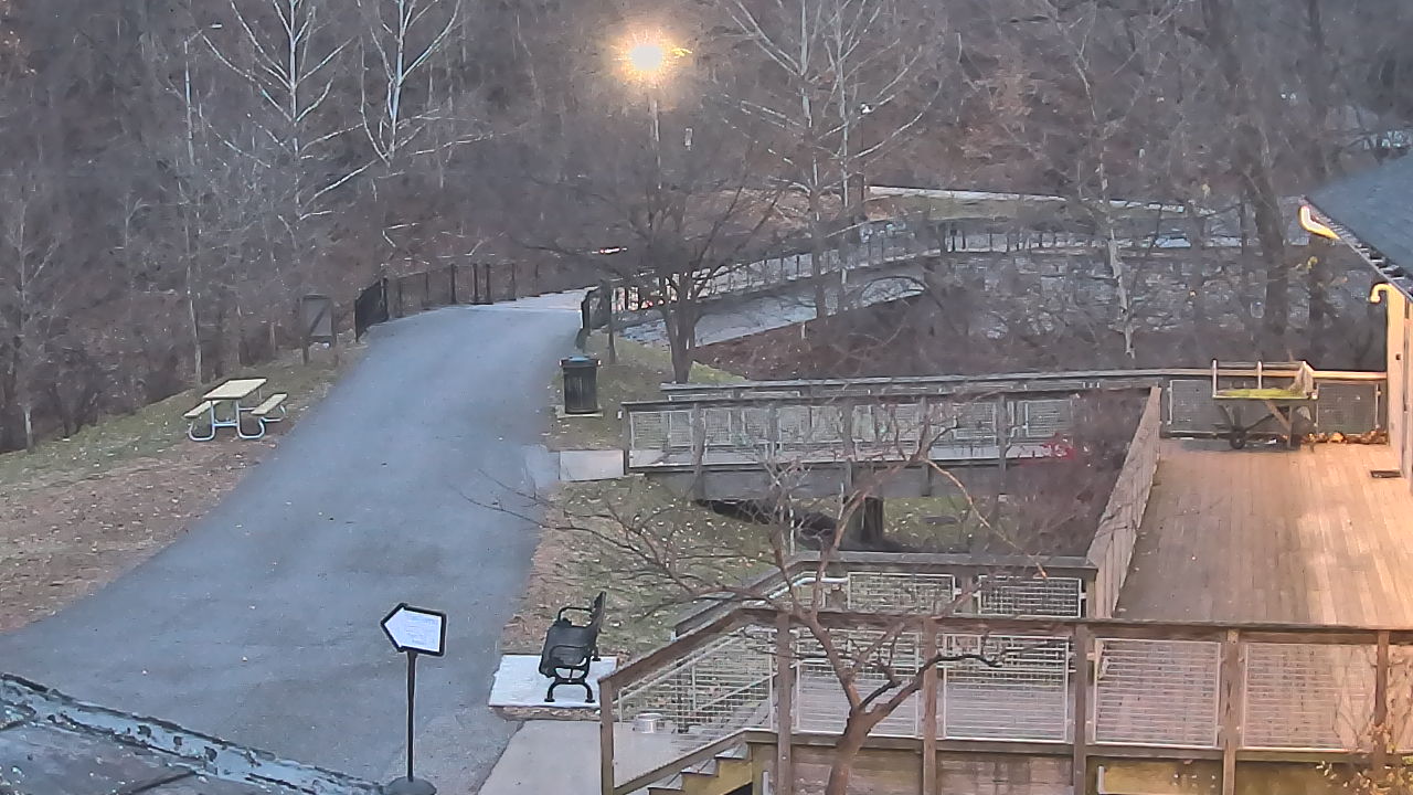 Thumbnail for current weather camera view from Lake Roland Nature Council in Baltimore, Maryland