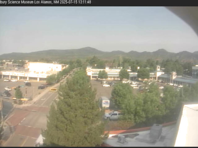 Thumbnail for current weather camera view from The Bradbury Science Museum in Los Alamos, New Mexico