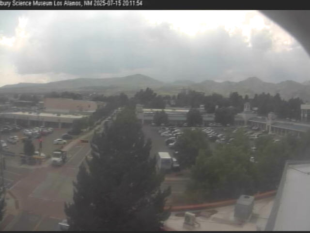 Thumbnail for current weather camera view from The Bradbury Science Museum in Los Alamos, New Mexico