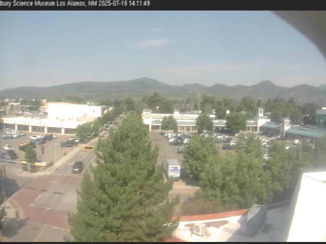 Thumbnail for current weather camera view from The Bradbury Science Museum in Los Alamos, New Mexico