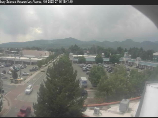 Thumbnail for current weather camera view from The Bradbury Science Museum in Los Alamos, New Mexico
