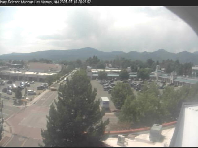 Thumbnail for current weather camera view from The Bradbury Science Museum in Los Alamos, New Mexico